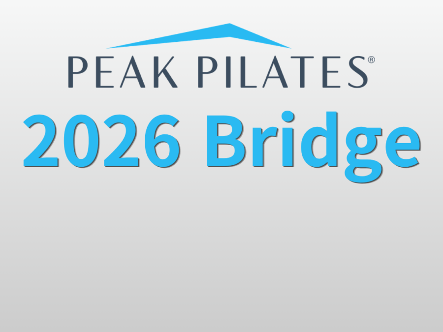 Peak Pilates 2026 Lv.1 브릿지 모집 안내