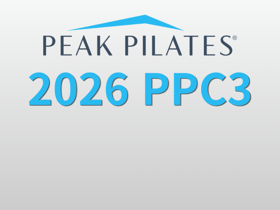 Peak Pilates 2026 PPC3 모집 안내